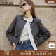 小资上衣 新款 宠粉价3件8折 衣香丽影灰色小香风短外套女冬装