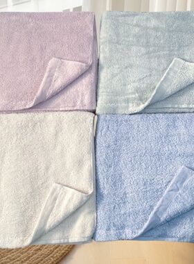 K1*TO蓬松高毛圈 吸水好家用浴巾140*70淡雅日系成人儿童通用浴巾