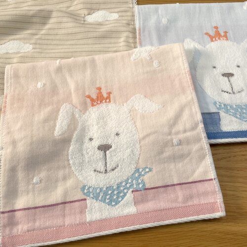 新款小朋友儿童纱布毛巾50*25cm 全棉小毛巾幼儿园小朋友洗脸巾