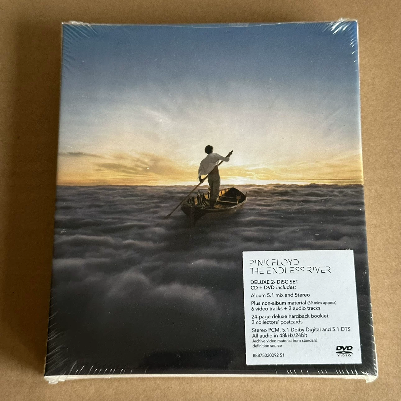 Spot [U] Pink Floyd The Endless River Книга Пересечение Deluxe Edition CD+DVD