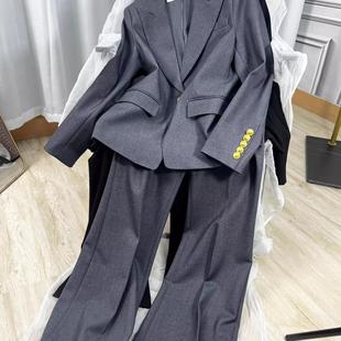 新力量 精纺羊毛修身 西装 倩牛神货 裤 女性 加微喇西装 大牌代工