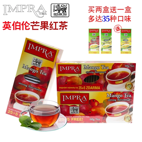 Impra Berronn Mango Fruit Fruit Black Tea Sri Lanka Оригинальный импортный пивоваренный цветочный фруктовый чай пузырь