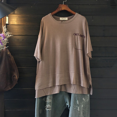 衣衫伴水ysbs夏季薄款休闲短袖