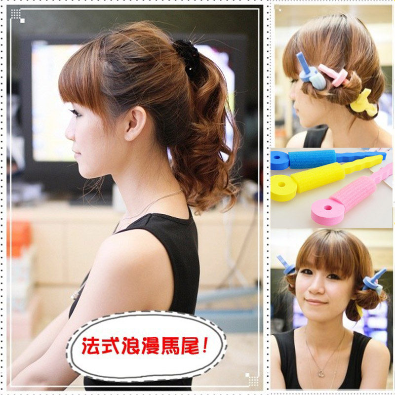 海绵卷发卷 卷发器 睡美人卷发器 卷发工具 卷发棒 大卷