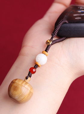 绿檀木葫芦苹果形嘎乌盒香丸盒