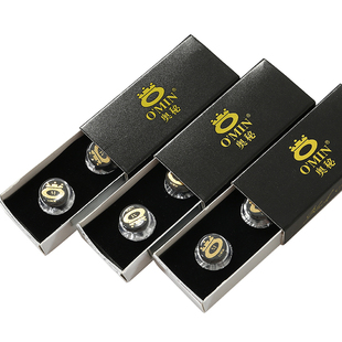 OMIN奥秘英式小头斯诺克台球杆皮头 黑寡妇 梦之蓝 皮头11MM