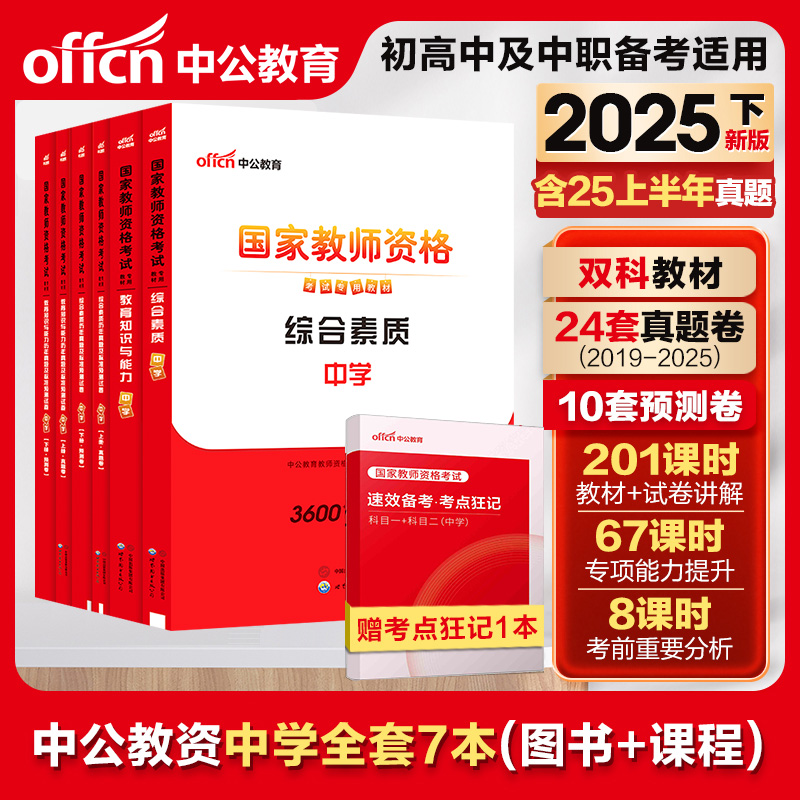 中学公共科目教资笔试2025
