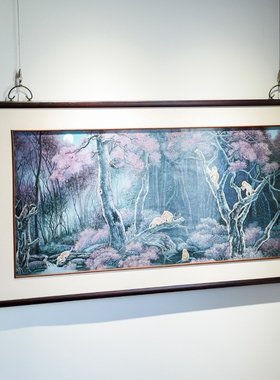 艺林堂手工瓷板画装饰画