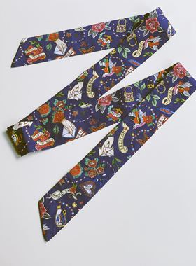 Warm Buds 英国进口面料情书发带飘带包绑带腰带多用途