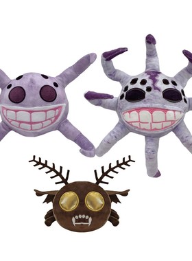 跨境新品DOORS FLOOR 2门逃离大门第二层游戏周边公仔恐怖飞蛾毛