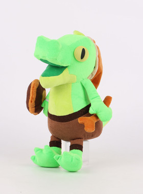 网红跨境创意Lil Gator Game可爱小鳄鱼毛绒玩具公仔玩偶游戏周边