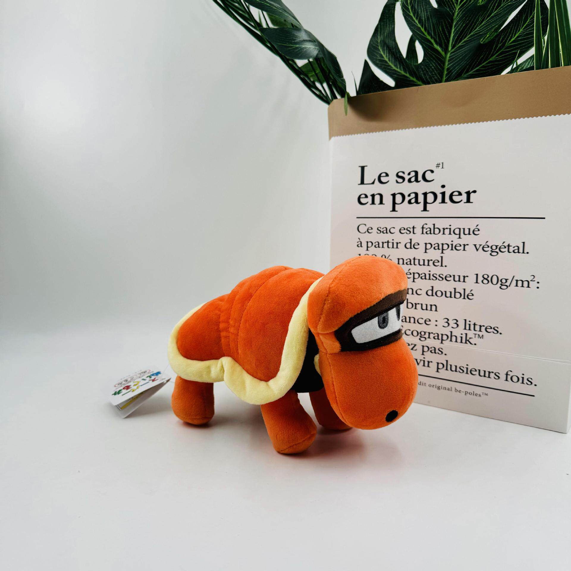 21cm玛丽马里奥小号橙色球球狳毛绒公仔带吊牌