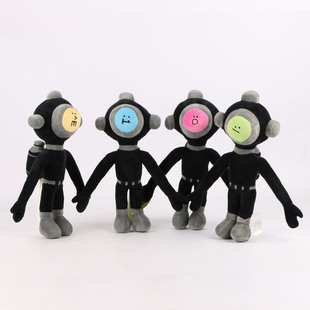 跨境卡通Content Warning内容警告毛绒玩具公仔玩偶游戏周边礼物