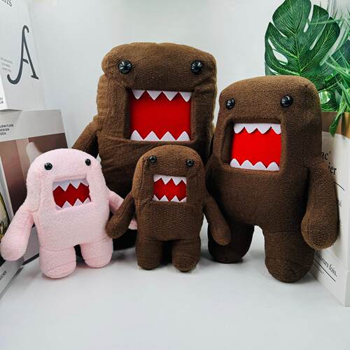 20cm-50cm多磨君多摩君 domo-kun多么君毛绒公仔玩具优质带吊牌