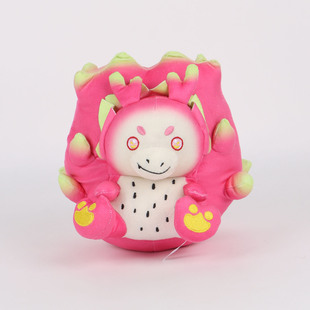 可爱卡通水果Dragon Macaroon火龙果恐龙毛绒玩具公仔礼物 Fruit