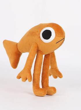 网红跨境新品Le Poisson Steve 史蒂夫鱼毛绒公仔卡通玩偶