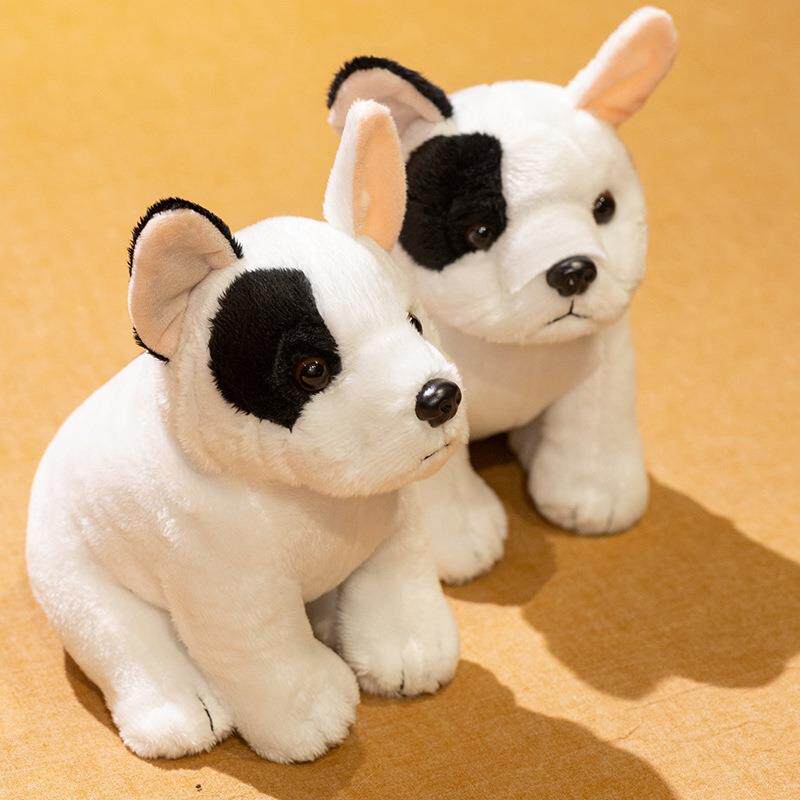 跨境真法国斗牛犬公仔毛绒玩具陪伴安抚玩偶抓机娃娃