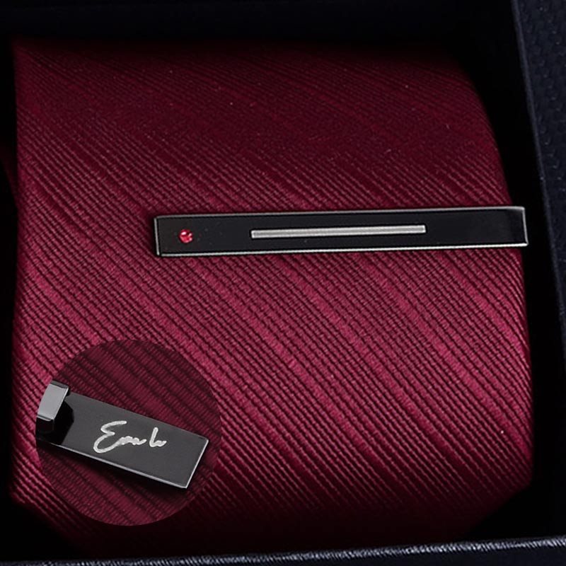 光与夜之恋陆沉cos领带夹枪黑色