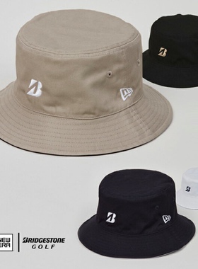 New Era x BRIDGESTONE 普利司通 GOLF系列 联名款 双面 渔夫帽子