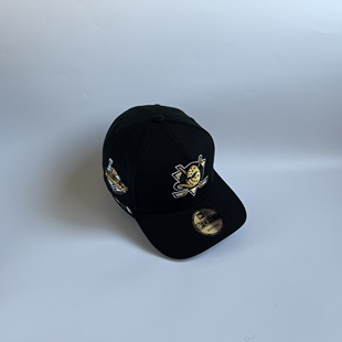 New Era/纽亦华 NHL安纳海姆小鸭队 高顶纪念款 棒球帽子 9FORTY