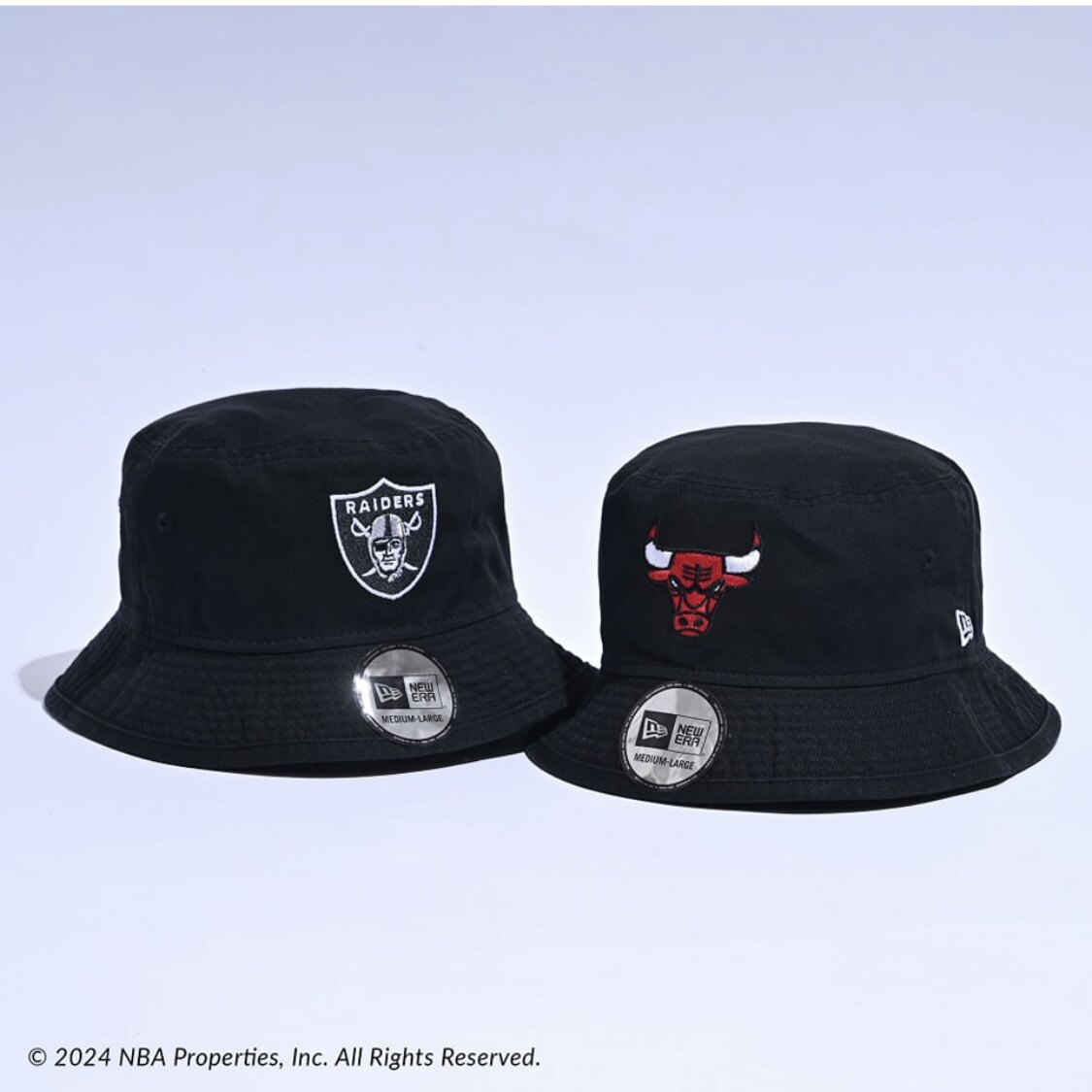 New Era 纽亦华 NFL MLB NBA 球队logo 渔夫帽子 全棉舒适