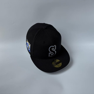 New Era/纽亦华 MLB 西雅图水手队 纪念款 全封闭棒球帽子59FIFTY