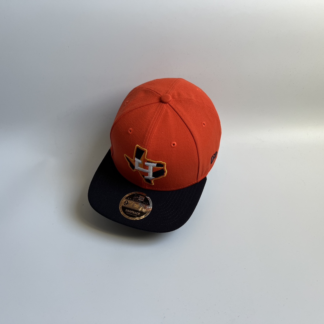 MLB休斯顿太空人队New Era男女嘻哈说唱街舞遮阳防晒帽子9FIFTY