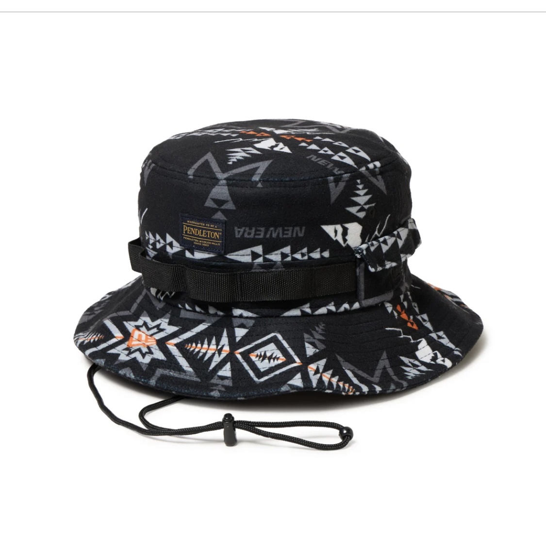 New Era x Pendleton 纽亦华 联名款 抓绒抗菌 渔夫帽子 ADV