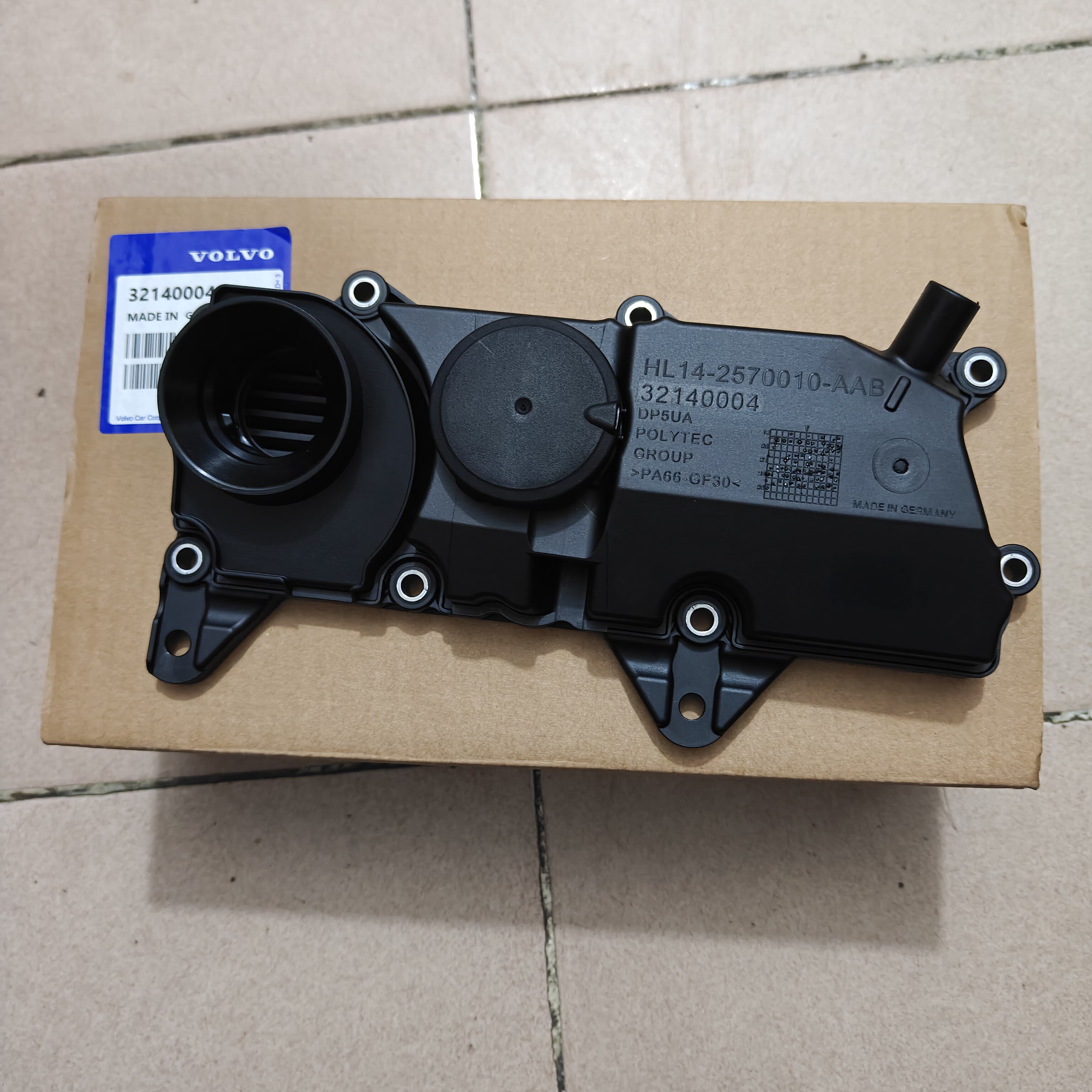 沃尔沃S60V60XC60V40原厂废气阀油水分离器德国进口
