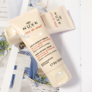 现货 意大利药店采购 NUXE欧树 蜂蜜护手霜护甲霜30ml 滋润