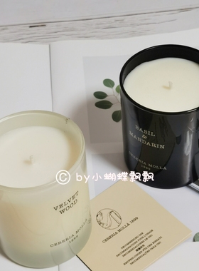 现货 Cereria Molla香薰蜡烛房间卧室安神助睡眠空气清新无烟礼盒