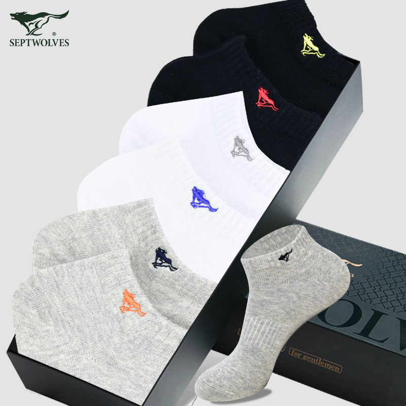 七匹狼船袜袜子男士白色纯棉短款夏季夏天浅口短腰夏款土薄款透气在类目 女士内衣/男士内衣/家居服, 短袜/打底袜/丝袜/美腿袜（新）, 船袜中 - 来自Buy2taobao.com提供专业的淘宝代购服务