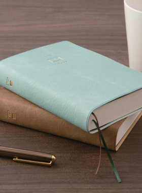 MIDORI hibino 一日两页手账记事本日记笔记本A6