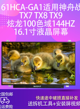 适用神舟战神TX7 TX8 TX9炫龙100色域144HZ16.1寸液晶屏幕