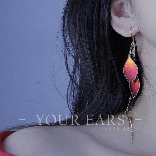 YOUREARS中国风复古旗袍耳环