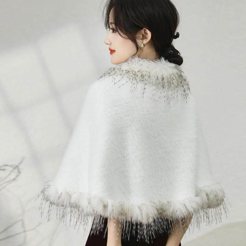 婚礼新娘旗袍礼服围巾