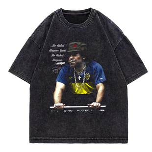 球王Maradona马拉多纳纪念款短袖T恤男纯棉2025夏季新款水洗大码