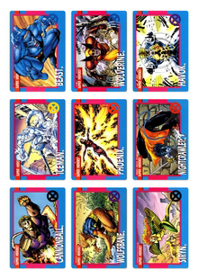 X-Men Trading Cards Series I (1992) 全套100张8659J018