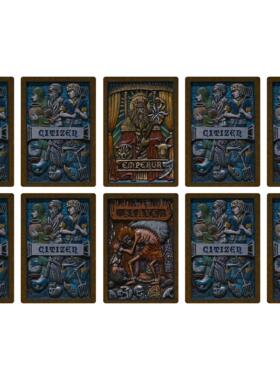 逆境无赖 默示录开司E牌国王奴隶平民国王游戏 E卡 8659W020