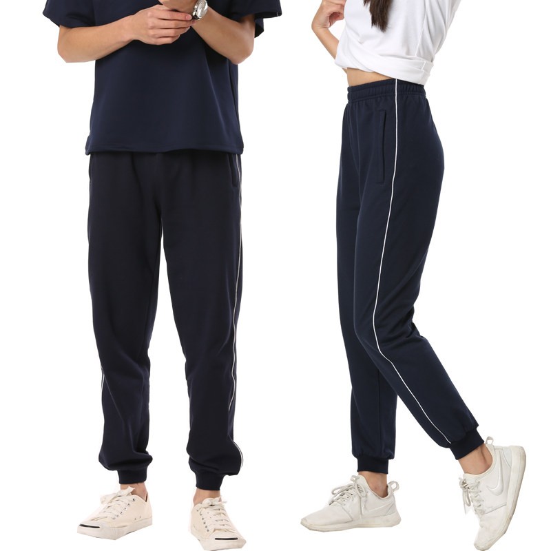 春夏秋冬校裤束脚运动裤显瘦男女