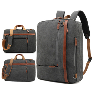 多功能电脑包双肩单肩包15.6寸16寸17.3寸18英寸17适用联想拯救者Y9000P华硕ROG枪神9Plus笔记本包男帆布背包