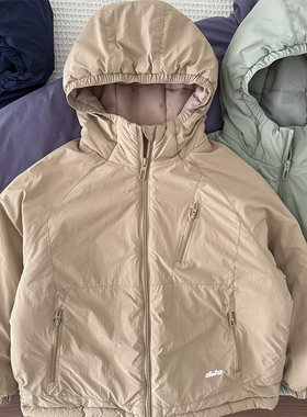 男童轻量连帽棉服外套~中大童冬季校服内胆保暖神器棉衣夹克棉袄