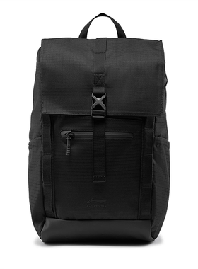 李宁正品2025年春季新款男运动休闲双肩背包包黑色ABSV017-1/2