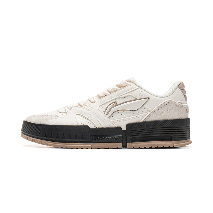 李宁正品2024秋女运动云低帮减震板鞋休闲鞋子AGCU368-1/2