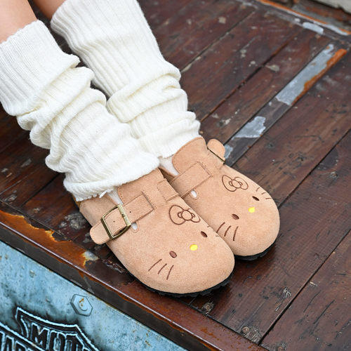 三丽鸥可爱卡通凯蒂猫勃肯鞋