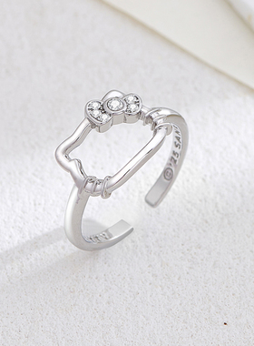 三丽鸥凯蒂猫可爱戒指