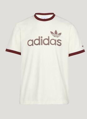 adidas三叶草男装 运动休闲百搭圆领短袖T恤KY8452 KY8453 JJ4363