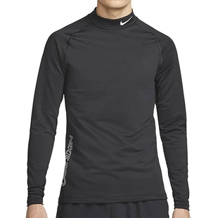 耐克正品 DQ6608 夏季 T恤衫 010 男子运动训练休闲健身圆领长袖 Nike