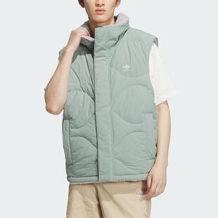 Adidas/阿迪达斯 正品三叶草男子时尚保暖休闲羽绒马甲 IM8439