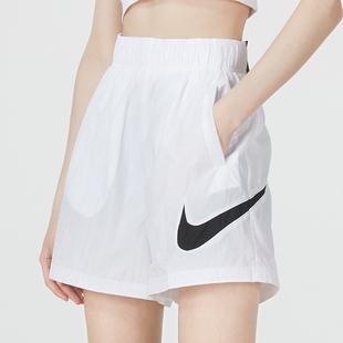 Nike/耐克女裤春季新款宽松休闲透气跑步运动短裤 DM6740-100-536